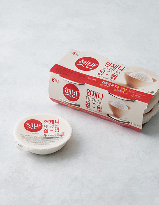 Hetbahn Cookbahn White Rice 210g x 6