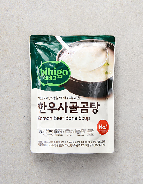 bibigo Korean Beef Bone Broth (Hanwoo Gomtang) 500g