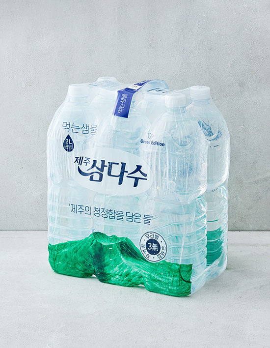 Jeju Samdasoo Label-Free Water 2L x 6 (Labeled/Unlabeled Random)