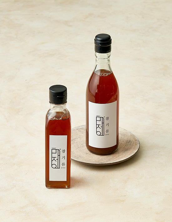 Majeong Oil House 100% Whole Sesame Fresh-Pressed Oil (Choice of 2)