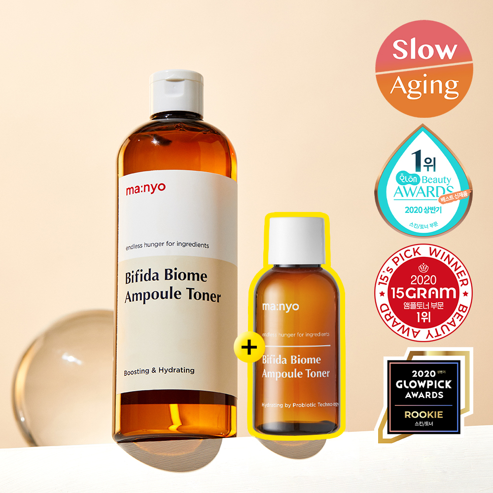 Manyo Factory Bifida Biome Ampoule Toner Set (400ml+100ml)