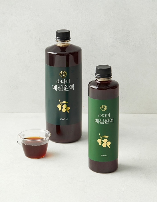 Sodami Hadong Plum Syrup Concentrate (500ml/1000ml)