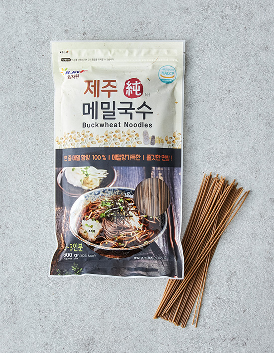 Hyojawon Jeju Pure Buckwheat Noodles 500g