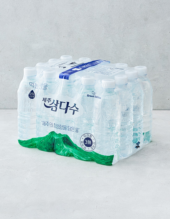 Jeju Samdasoo Label-Free Water 500mL x 20 (Labeled/Unlabeled Random)