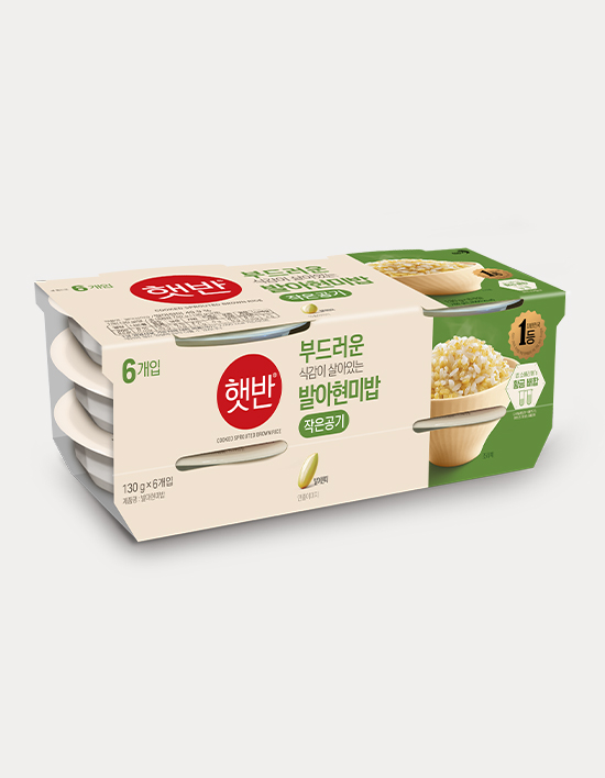 Hetbahn Sprouted Brown Rice 130g x 6