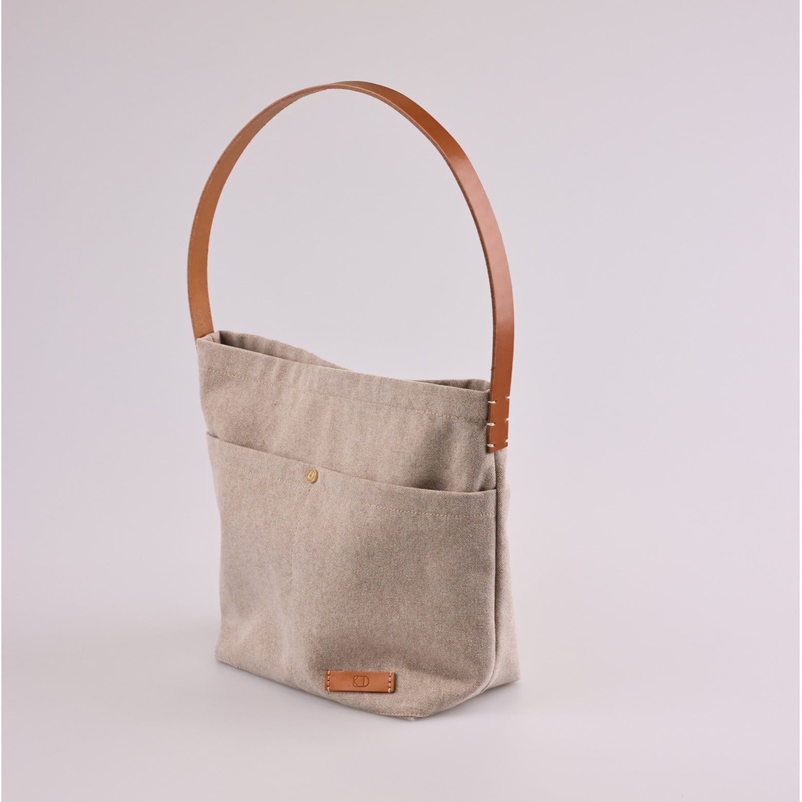 DIY Daily Bag Kit - Genuine Cowhide Leather Handle