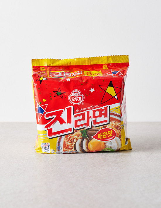 Ottogi Jin Ramyeon Spicy 5-Pack