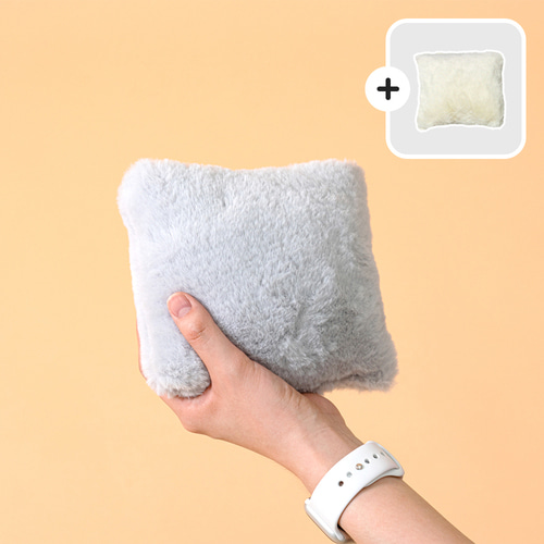 1+1 Dog Squeaker Cushion Pillow Toy