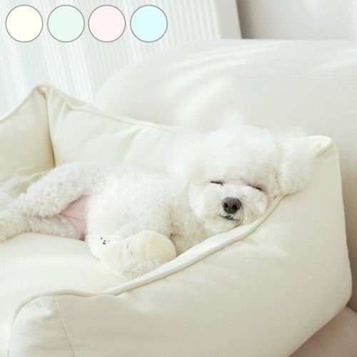PETTAIL Poncho Dog Cushion Cover - Removable & Washable, Durable All-Season Pet Bed
