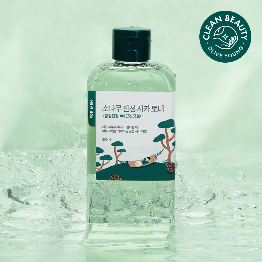 Round Lab For Men Pine Soothing Cica Toner 200ml