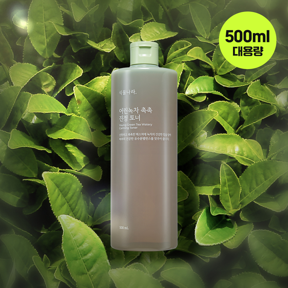 Plant Nation Young Green Tea Moisture Soothing Toner 500ml